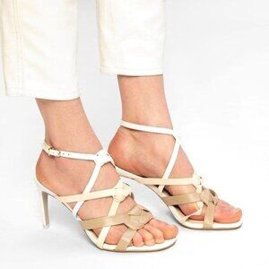Sophia Webster Ramona Stiletto Sandals White 9